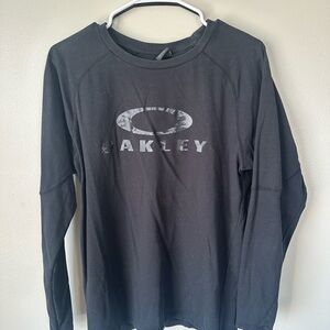 Oakley Black Logo Long Sleeve Tee